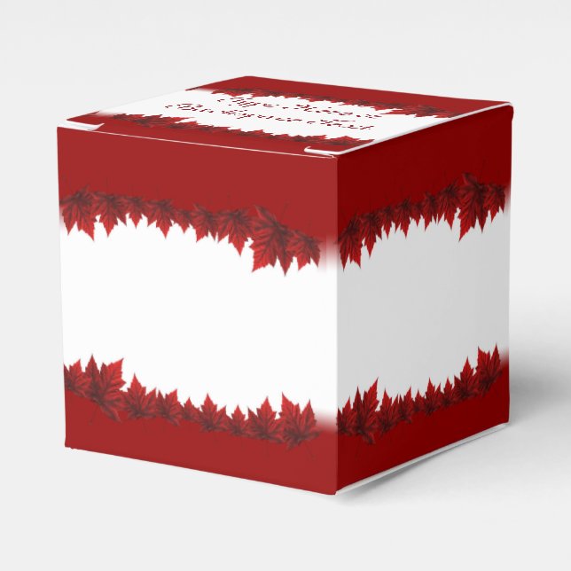 Canadá Gift Box Personalizar Caixas de Presente de (Frente)