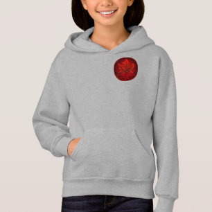 Canadá Hoodie Canada Girls Mapeia Folha Camisa Hoo