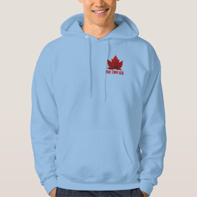 Canadá Hoodie Personalizada Canadá Jaquetas Hoodie (Frente)