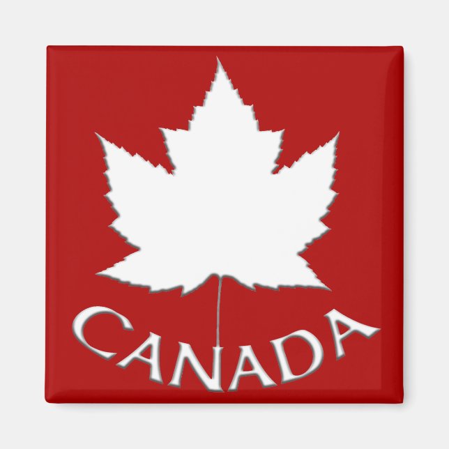 Canadá Imã de geladeira Souvenir Canadá Folha de M (Frente)