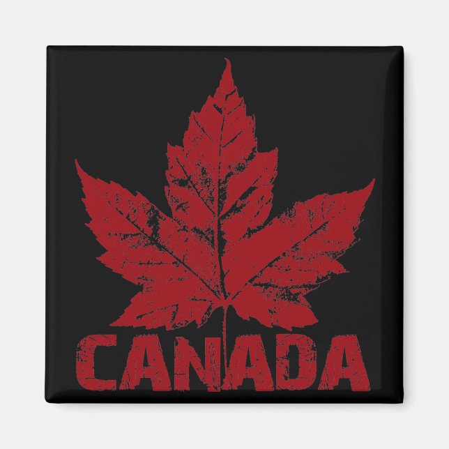 Canadá Imã de geladeira Souvenir Canadá Folha de M (Frente)