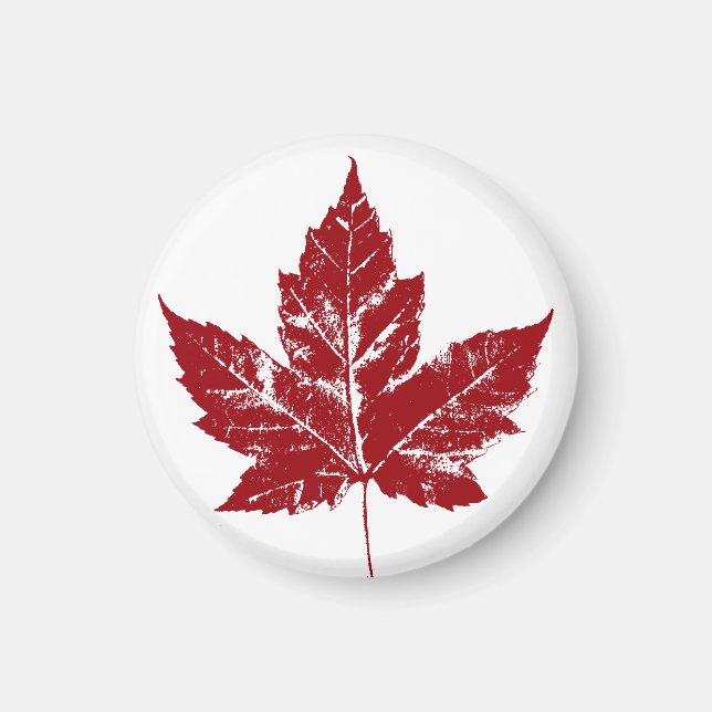 Canadá Imã de geladeira Souvenir Canadá Folha de M (Frente)