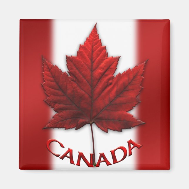 Canadá Imã de geladeira Souvenir Canadá Folha de M (Frente)