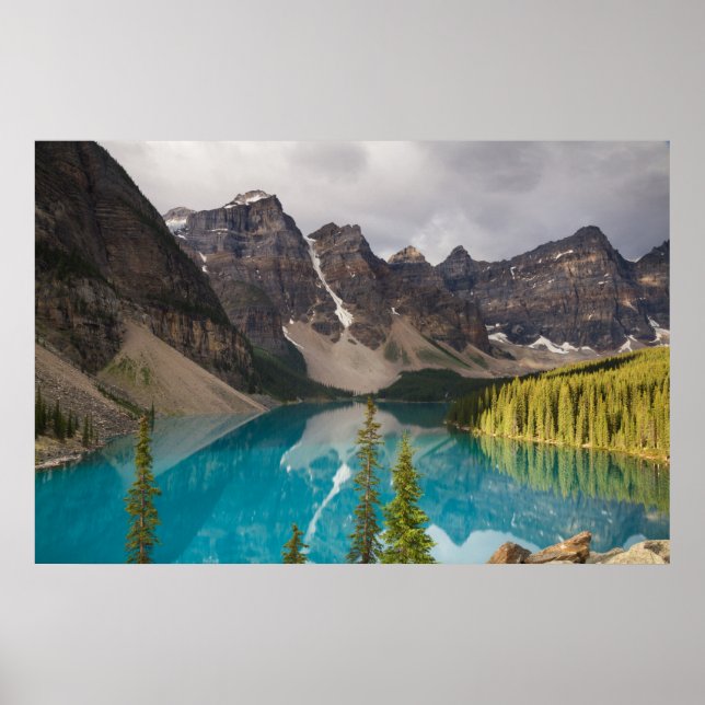 Canadá - Lago Moraine poster (Frente)