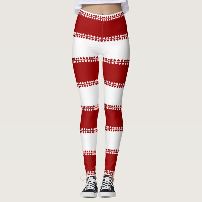 Canadá: Leggings Classic Canada Souvenir Pants (Frente)