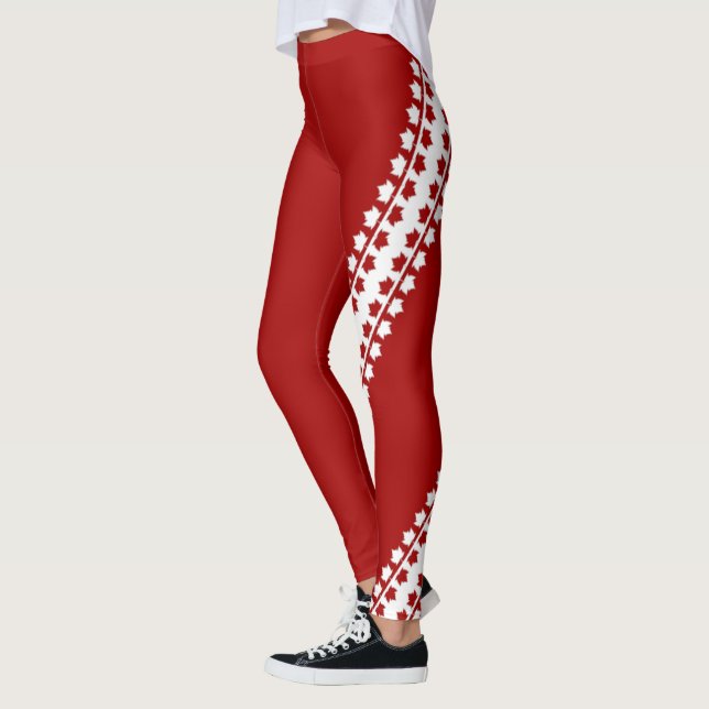 Canadá: Leggings esportistas canadenses (Esquerda)