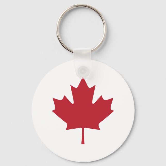 Canadá Maple Leaf Chaveiro (Frente)