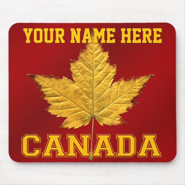Canadá Mousepad Personalizado Canadá Varsity Mouse (Frente)