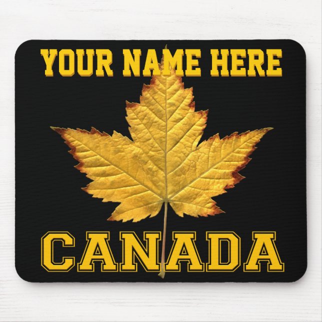 Canadá Mousepad Personalizado Canadá Varsity Mouse (Frente)