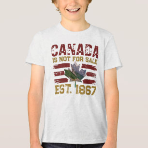 Canadá não é para venda Est 1867 Vintage Grunge