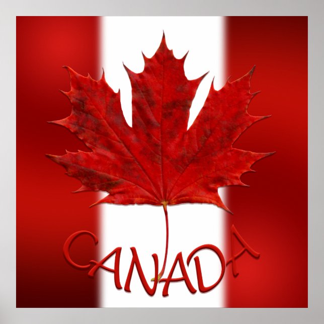 Canadá Poster Canadá Sinalizador Impressões e pres (Frente)