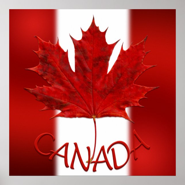 Canadá Poster Canadá Sinalizador Impressões e pres (Frente)