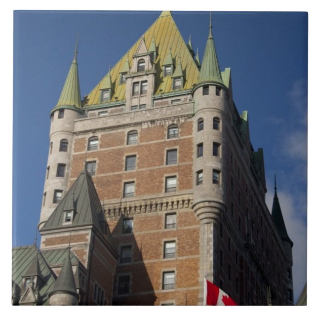 Canadá, Quebec, Cidade de Quebec. Fairmont Chateau (Frente)