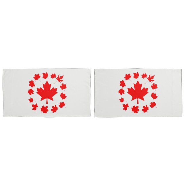 Canadá Red Maple Deixa Único (Frente - conjunto)