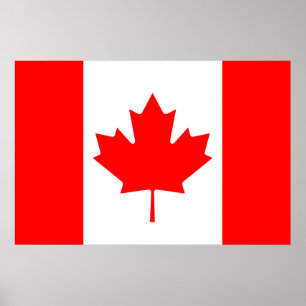 Canadá sinaliza Matriz de papel Poster de valor I