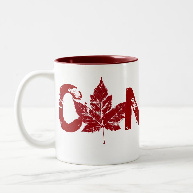 Canadá Souvenir Xícara de Café Cool Canadá Canecas (Esquerda)