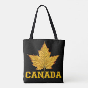 Canadá Tote Bags Canadá Varsity Souvenir Bolsas