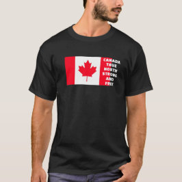 Canadá Verdadeiro Camisa Norte Forte E Gratuita