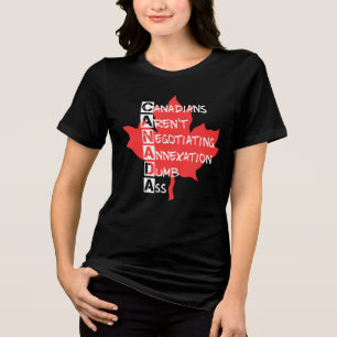 Canadianos não estão negociando anexação