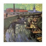 Canal com Washing, de Vincent van Gogh<br><div class="desc">Canal com Mulheres Lavando por Vincent van Gogh é uma pintura marítima vintage de apos impressionismo de arte fina com mulheres camponesas lavando roupas no canal. Sobre o artista: Vincent Willem van Gogh era um pintor do Post Impressionista cujo trabalho era mais notável por sua beleza áspera, honestidade emocional e...</div>