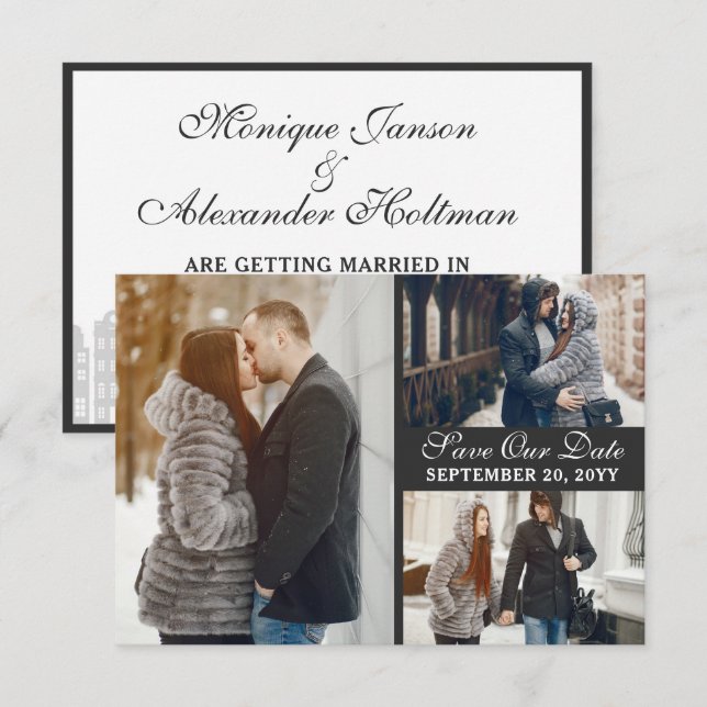 Canal De Amsterdã Casas Holandesas Salvem O Cartão (Frente/Verso)