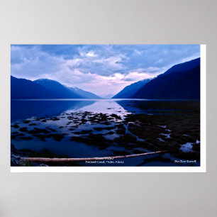 Canal de Portland, Hyder, poster da foto da