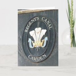 Canal de Regent - Bloqueio de Camden - Cartão de S