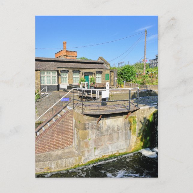 Canal de Regent, Kings Cross, cartão postal de Lon (Frente)