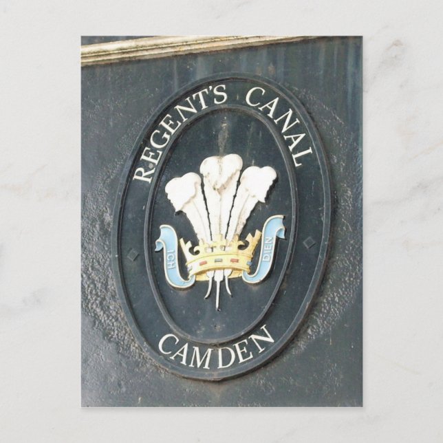 Canal de Regent's - Camden Lock - Londres - Cartão (Frente)
