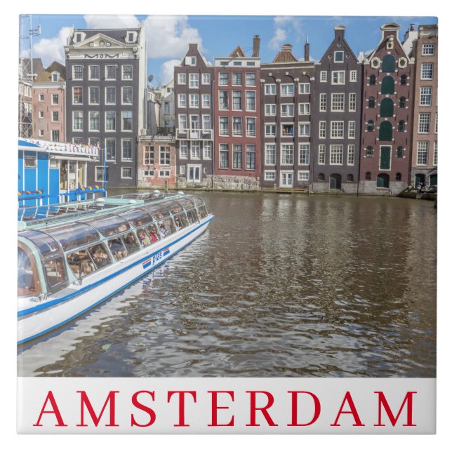 Canal houses veem azulejo cerâmico (Frente)