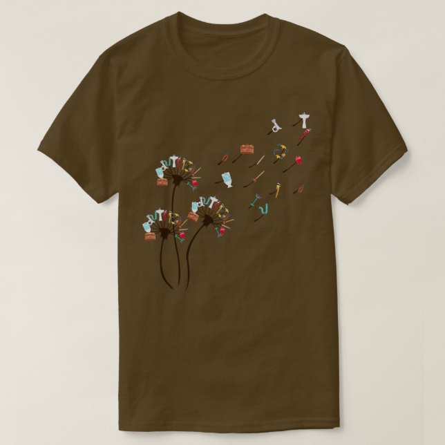 Canalizador de Camisa Dandelion (Frente do Design)