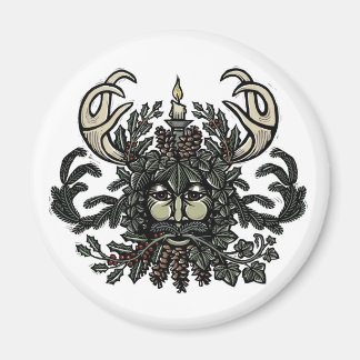 Canção da Imã de geladeira de Solstício Greenman