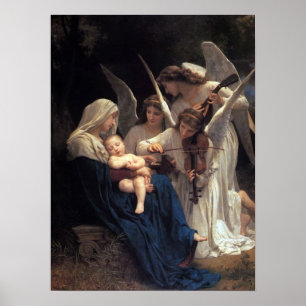 Canção de Angels Poster pelo Mestre Bougeureau