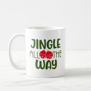 Canção de Natal com Caneca de Café Jingle Bells