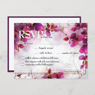 Canção e menu Fuchsia Enchantagem: Aquarela