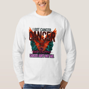 "Cancer Ain’t Got Me" Camiseta Força do Fenix