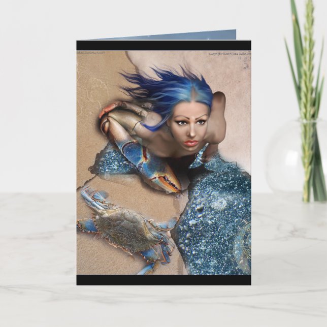 Cancer - cartão de aniversário (Frente)