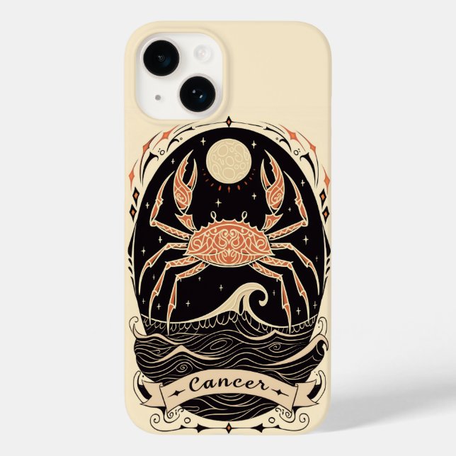 Cancer Celestial de capas de iphone (Verso)