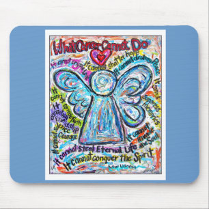 Cancer Colorida Angel Mousepad