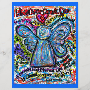 Cancer Colorido Angel Flyer