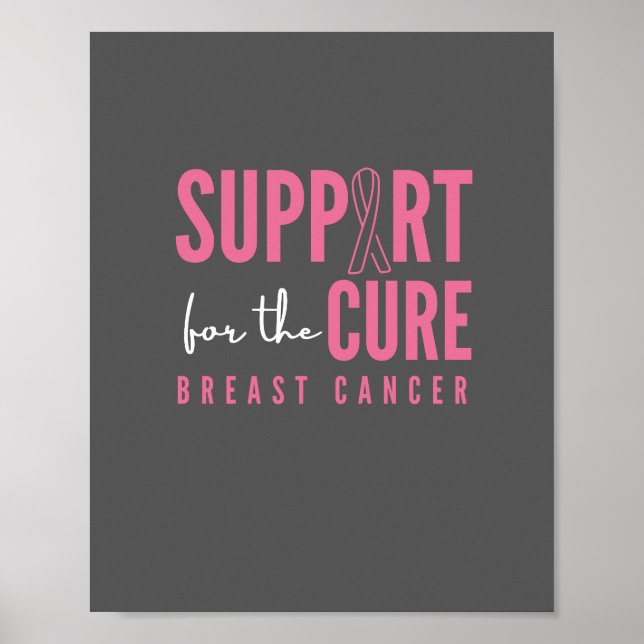 cancer da mama. suporte.cura. POSTER e IMPRESSÕES (Frente)