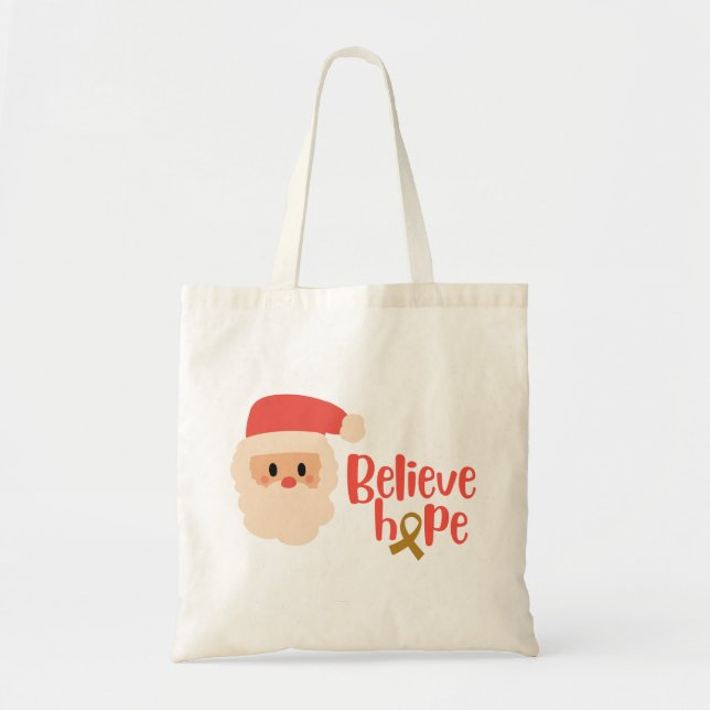 cancer de infância Bolsas e Bolsas de Natal (Frente)