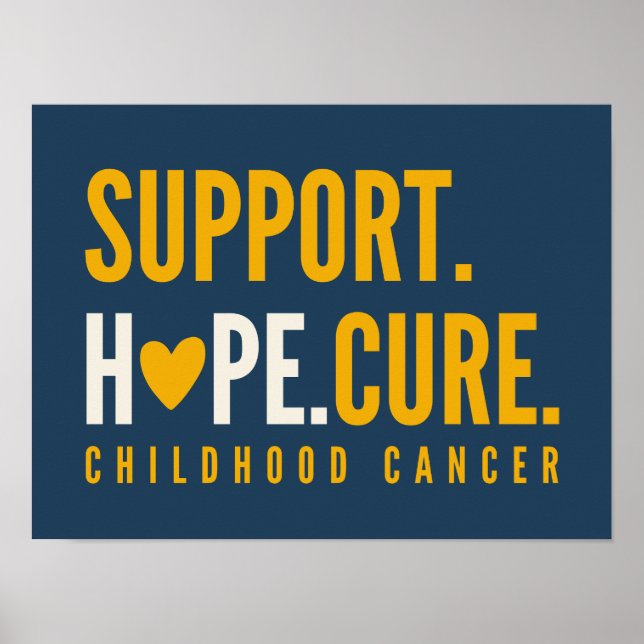 cancer de infância dá esperança cura Impressão (Frente)