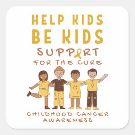 cancer de infância para etiquetas adesivas de cura