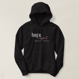 cancer de peito, espero que apoie Pullover Hoodie