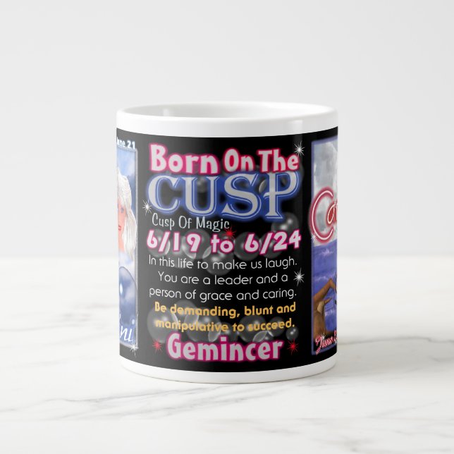 Cancer Gemini com caneca 6/19 a 24/6 (Frente)