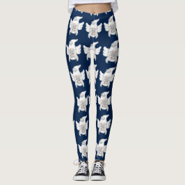 Cancer Gnomo - Símbolo Astrologia Leggings Angel