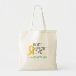 cancer infantil. bolsas e Bolsas personalizados do