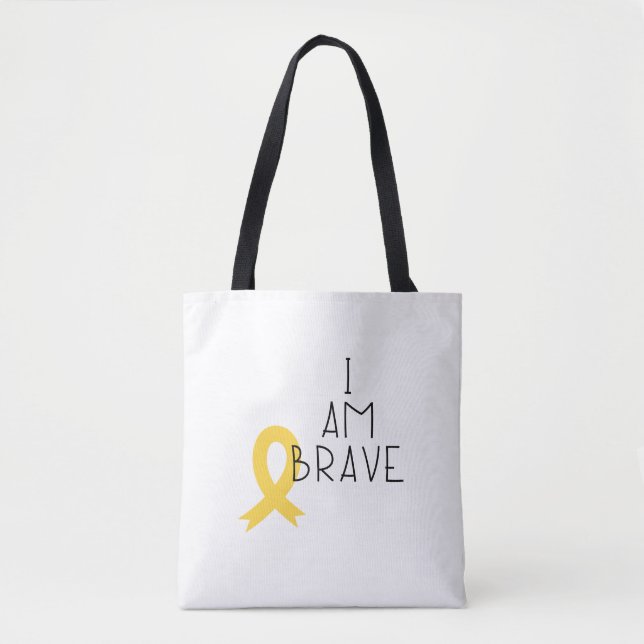 cancer infantil. Sou corajoso. BOLSAS e BOLSAS (Frente)