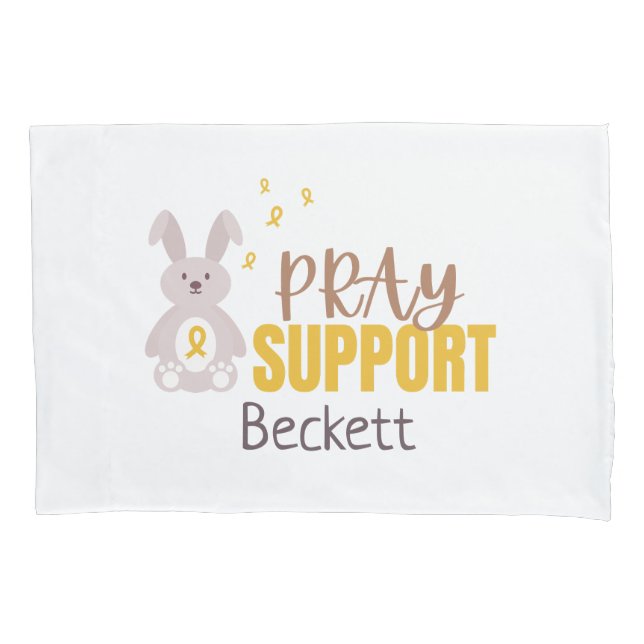 cancer infantil. Suporte a oração personalizado Pi (Frente)